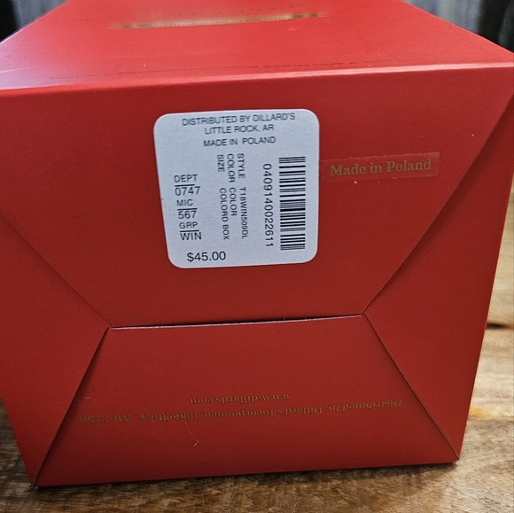 Trimsetters Santa’s Ugly Sweater Party Glass Ornament Handcrafted - Picture 4 of 4